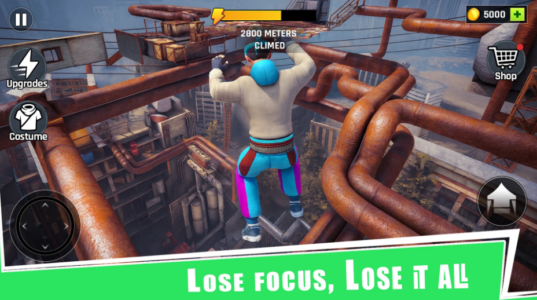 Screenshot Going Up Rooftop - Parkour 3D Mod APK