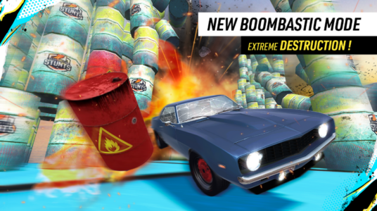 Screenshot Car Stunt Races: Mega Ramps Mod APK