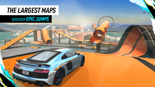 Screenshot Car Stunt Races: Mega Ramps Mod APK
