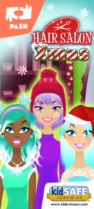 Screenshot Girls Hair Salon Christmas Mod APK