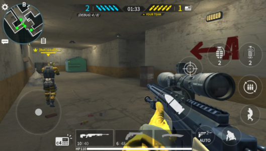 Screenshot Gunfight King Mod APK