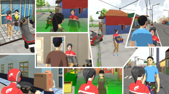 Screenshot Ojol Life Simulator: Delivery Mod APK