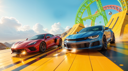 Screenshot Mega Ramp GT: Car Stunt Racing Mod APK