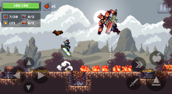 Screenshot Apple Knight 2 Platformer Mod APK
