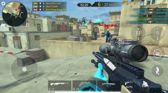 Screenshot Gunfight King Mod APK