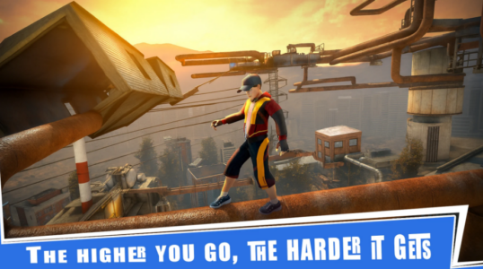 Screenshot Going Up Rooftop - Parkour 3D Mod APK