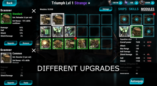 Screenshot Stellar Wind Idle Space RPG Mod APK