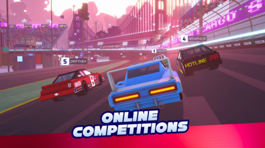 Screenshot Motorland Racing Mod APK