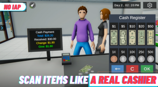 Screenshot My Supermarket Premium Mod APK