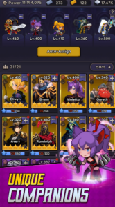 Screenshot Self-Service Knight : idle RPG Mod APK