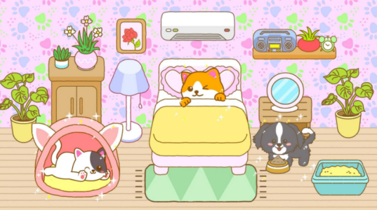 Screenshot My Pet Town Animal Home Decor Mod APK