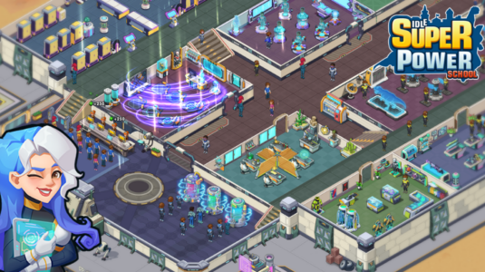 Screenshot Idle Supernatural School Mod APK