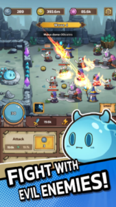 Screenshot Slime Castle — Idle TD Game Mod APK