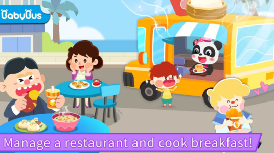 Screenshot Baby Panda's Breakfast Cooking Mod APK