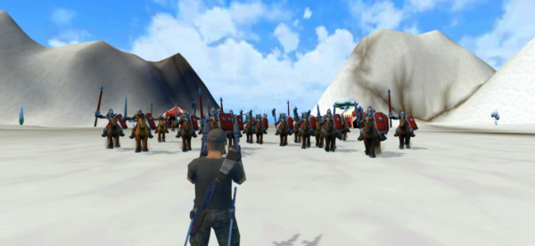 Screenshot 1 gunner vs 100 swordsmen Mod APK