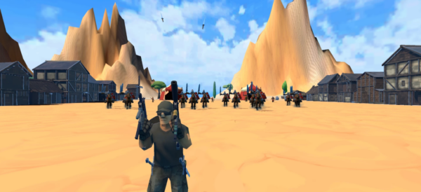 Screenshot 1 gunner vs 100 swordsmen Mod APK