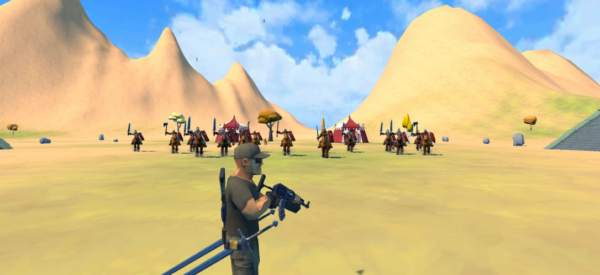 Screenshot 1 gunner vs 100 swordsmen Mod APK