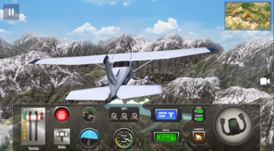 Screenshot Airplane Pro: Flight Simulator Mod APK