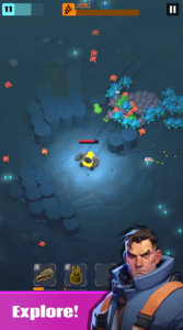 Screenshot Dig Raid: galactic survivor Mod APK