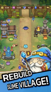 Screenshot Slime Castle — Idle TD Game Mod APK