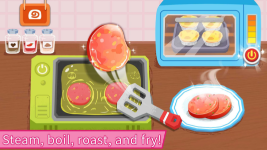Screenshot Baby Panda's Breakfast Cooking Mod APK