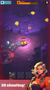 Screenshot Dig Raid: galactic survivor Mod APK