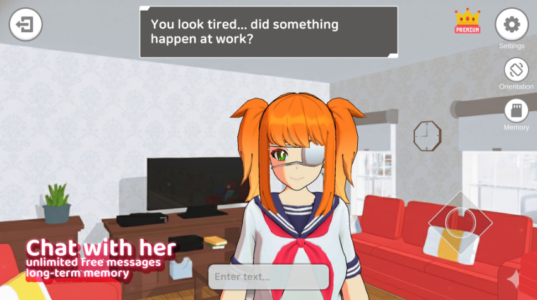 Screenshot Girlfriend Simulator Mod APK