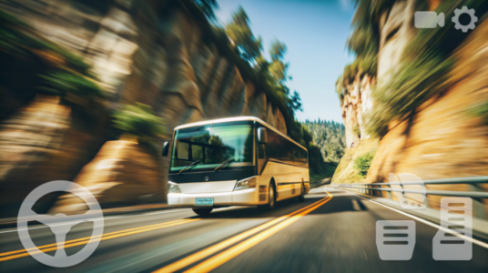 Screenshot Road Bus Simulator : Bus Games Mod APK