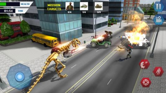 Screenshot Dino T-Rex Simulator 3D Mod APK