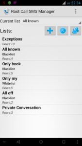 Screenshot Root Call SMS Manager Mod APK