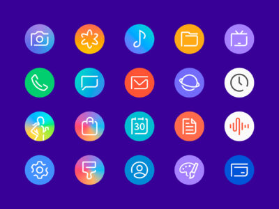 Screenshot Delux Round Icon Pack Mod APK