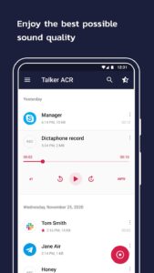 Screenshot Call Recorder – Talker ACR Mod APK