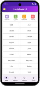 Screenshot Sensibilidade 2.0: Macro & Dpi Mod APK