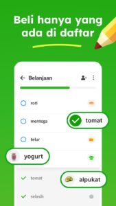 Screenshot Shopping List – Listonic Mod APK