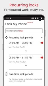 Screenshot Lock My Phone (Zen Mode) Mod APK