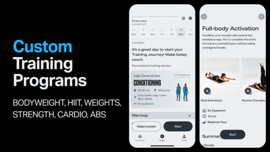 Screenshot Freeletics: Fitness Workouts Mod APK