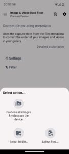 Screenshot EXIF Image & Video Date Fixer Mod APK