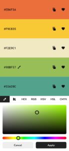 Screenshot Pigments – Color Scheme Creator Mod APK