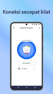 Screenshot Betternet: Fast VPN Hotspot Mod APK