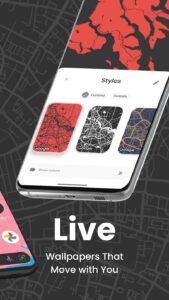 Screenshot Cartogram Map Wallpaper Mod APK