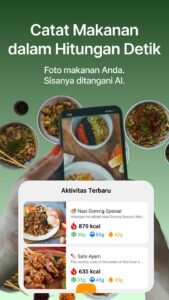 Screenshot FoodSnapper AI: Cal Counter Mod APK