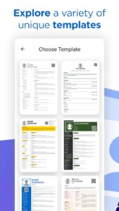 Screenshot AI Resume Builder CV Maker PDF Mod APK