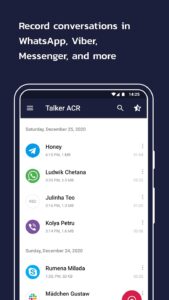 Screenshot Call Recorder – Talker ACR Mod APK