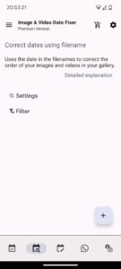 Screenshot EXIF Image & Video Date Fixer Mod APK