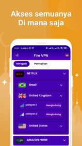 Screenshot Fire VPN – Vpn Proxy Browser Mod APK