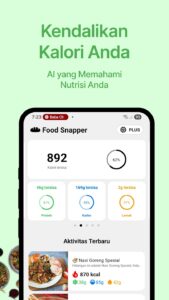 Screenshot FoodSnapper AI: Cal Counter Mod APK