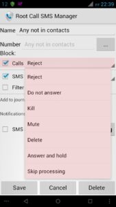 Screenshot Root Call SMS Manager Mod APK
