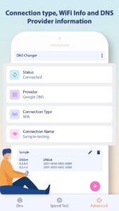 Screenshot Change DNS Server Mod APK