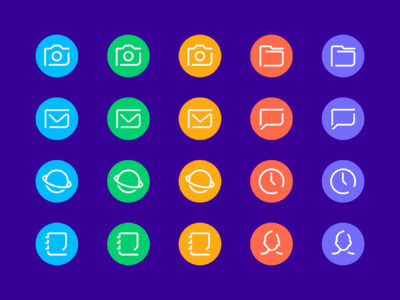Screenshot Delux Round Icon Pack Mod APK