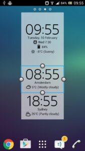 Screenshot Digital Clock & Weather Widget Mod APK